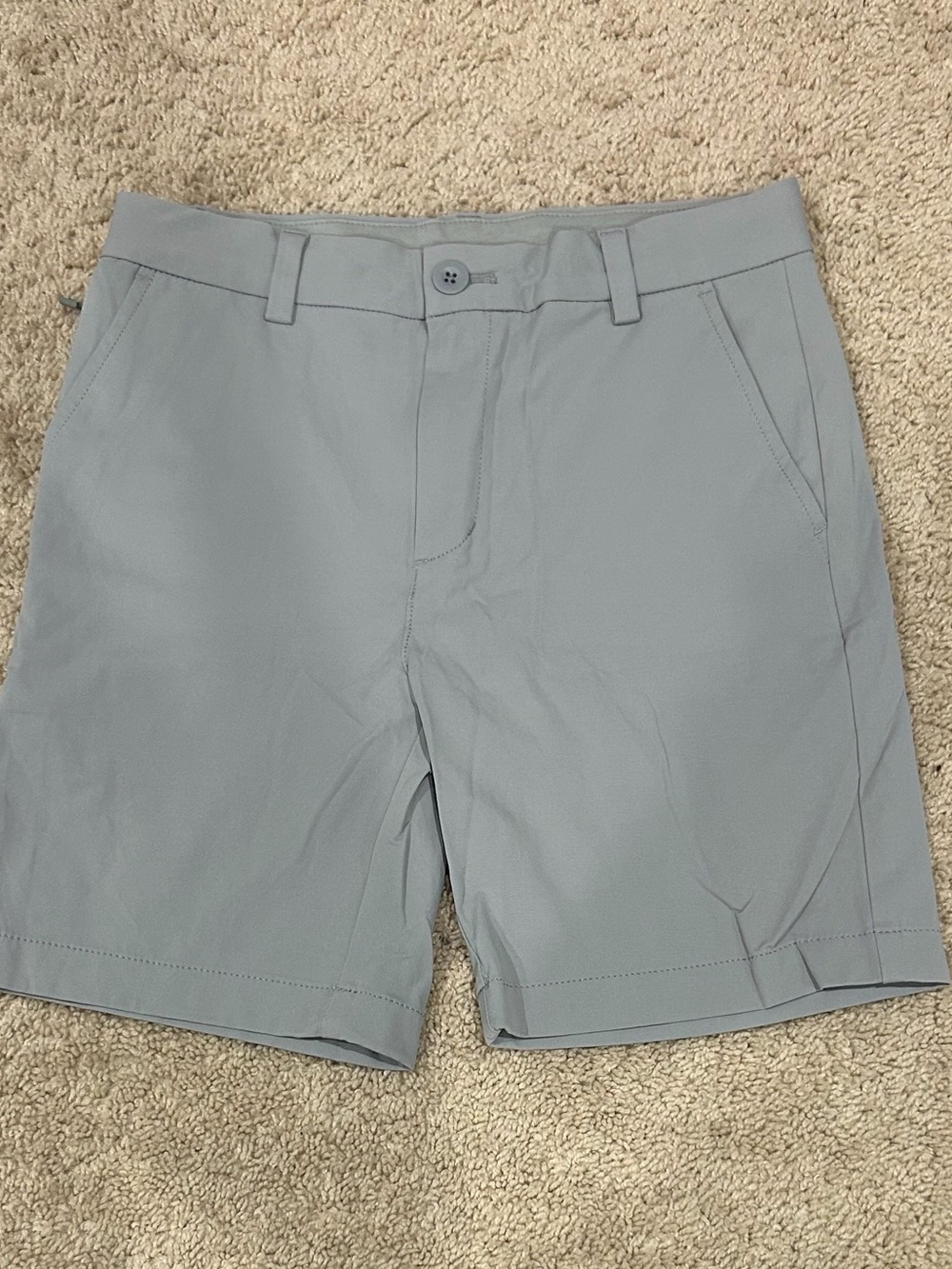 Vineyard Vines Boys Grey Performance Shorts